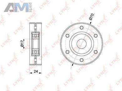 Демпферное устройство натяжения ремня PB5213 (LYNXauto) для автомобилей VAG аналог 032145299AЗаказать демпфер устр. натяжения ремня PB5213 производства LYNXauto для Фольксваген/Ауди/Шкода на выгодных условиях