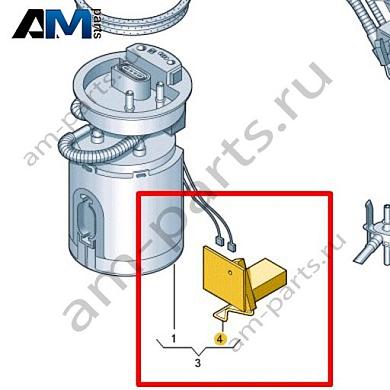 Датчик уровня топлива VAG 180919673BКупить датчик уровня топлива 180919673B на Фольксваген/Ауди/Шкоду- минимальная цена