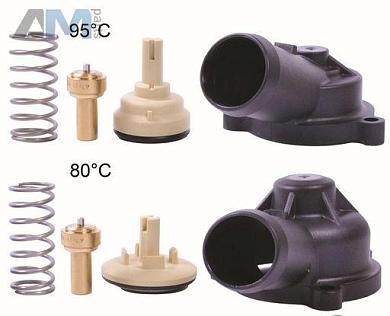 Корпус термостата GATES (TH702K1) для Volkswagen Tiguan I (2007-2011) 1.4TSI CAVA