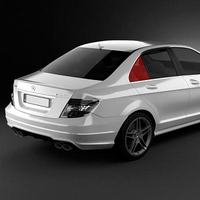 Стекло заднее правое (неподвижное) A204730360064 Mercedes C-klasse W204