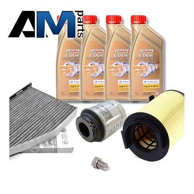 Набор для ТО-1/3 Volkswagen Caddy 1.2 TSI 86/105 л.с. (масло Castrol LL3 5W30 504/507)