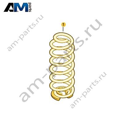 Пружина Volkswagen id-Buzz 2023-2024 1N3511103Купить пружину 1N3511103 для Фольксваген id-Buzz 2023-2024- гарантия наличия