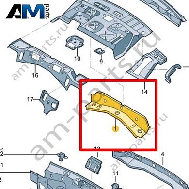 Траверса Volkswagen Jetta VII 2020-2024 17A813260Купить траверсу 17A813260 на Фольксваген Джетта VII 2020-2024 по минимальной цене