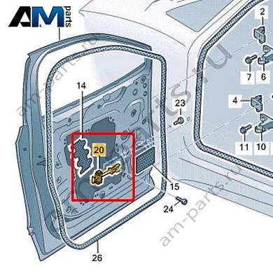 Ограничитель открывания передней двери Volkswagen id4/id5 2021-2024 11A837249AКупить ограничитель открывания передней двери 11A837249A Фольксваген id4/id5 2021-2024- гарантия наличия