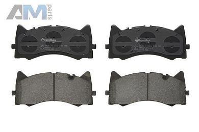 Передние тормозные колодки (P50154) BREMBO на Mercedes C-Class W205 63 AMG