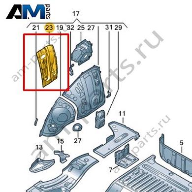 Крепление пружины Volkswagen id3 2020-2024 1EA802192Купить крепление пружины 1EA802192 для Фольксваген id3 2020-2024- акция
