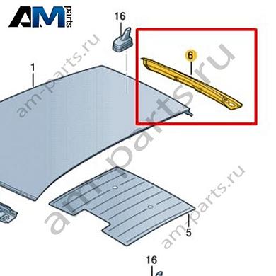 Поперечная балка крыши Volkswagen id3 2020-2024 10A817163Купить поперечную балку крыши 10A817163 на Фольксваген id3 2020-2024- спец. Цена
