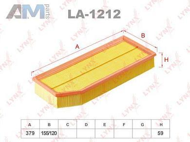 Воздушный фильтр LA1212 (LYNXauto) для автомобилей MBКупить воздушный фильтр LA1212 производства LYNXauto для Мерседес с доставкой точно в срок