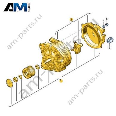 Генератор VAG 06E903023EКупить генератор 06E903023E Фольксваген/Ауди/Шкода- бесплатная доставка
