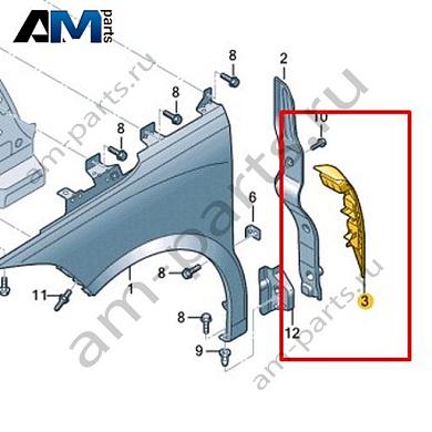 Накладка Volkswagen id-Buzz 2023-2024 1T3821170Купить накладку 1T3821170 для Фольксваген id-Buzz 2023-2024- спец. Цена