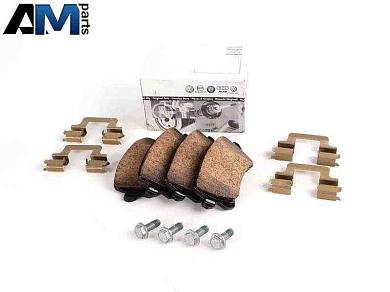 Задние керамические тормозные колодки ATE 13.0470-2887.2 на Volkswagen CC (2008-2018)