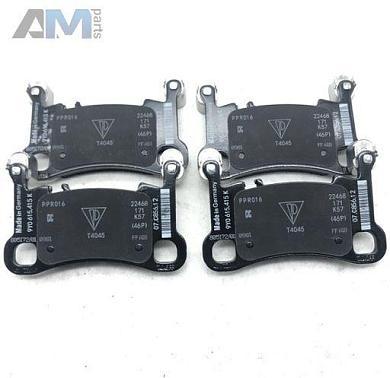 Задние тормозные колодки 9Y0698451AA на Porsche Cayenne (2017-2024) (керамика)