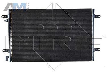 Радиатор кондиционера NRF (35605) на Audi A6 (С6) 2004-2011 3.2FSI