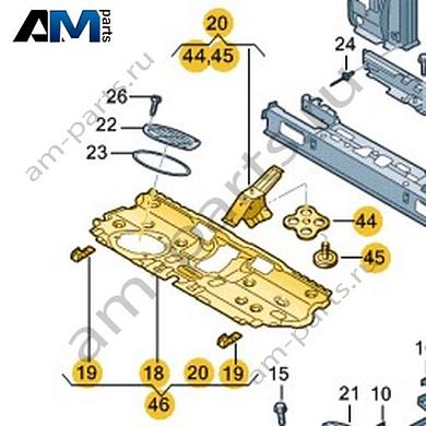 Усилитель пола Volkswagen T-Roc Cabrio 2020-2024 2GC813957BКупить усилитель пола 2GC813957B для Фольксваген Т-рок Кабриолет 2020-2024 на выгодных условиях