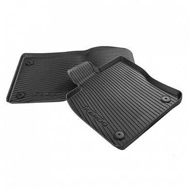 Коврики в салон резиновые передние Шкода Карок 57B061502