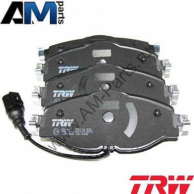 Колодки тормозные передние Skoda Octavia A7 (1.4-1.6) TRW GDB1956
