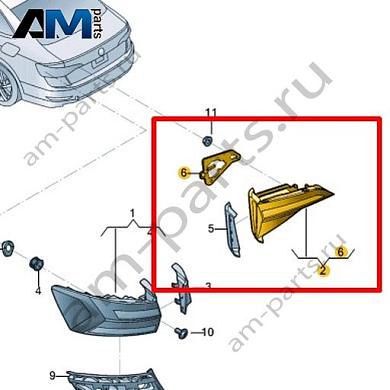 задний левый светодиодный фонарь с противотуманным фонарем Volkswagen Jetta VII 2020-2024 17A945093CКупить задний левый светодиодный фонарь с противотуманным фонарем 17A945093C Фольксваген Джетта VII 2020-2024- спец. Цена