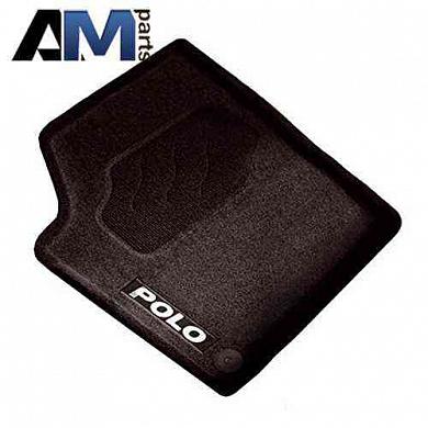 Комплект ковров салона передние текстиль Polo 6R1061225EUN