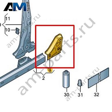 Боковина (внутренняя часть) Volkswagen T-Roc 2018-2024 2GA810378Купить боковину (внутреннюю часть) 2GA810378 для Фольксваген Т-рок 2018-2024 по минимальной цене