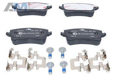 Задние керамические тормозные колодки ATE 13.0470-2747.2 на Audi A5 (8T) 2007-2016