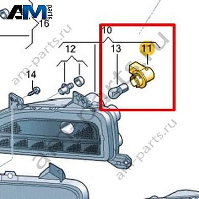 Гнездо для патрона лампы Volkswagen T-Roc 2018-2024 2GA941156Купить гнездо для патрона лампы 2GA941156 для Фольксваген Т-рок 2018-2024- акция