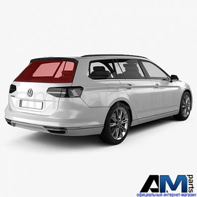Стекло заднее на Passat B8 (Alltrack) 3G9845051DNVB
