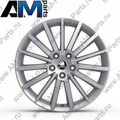 Литой диск R18 Skoda Octavia A7 5E0071498B8Z8