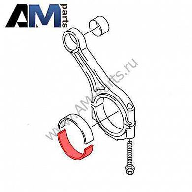 Вкладыш нижней головки шатуна (верх) Туарег (2011-2014) 3.0 TDI 059105701BCGLB