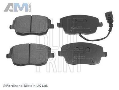 Передние тормозные колодки BLUE PRINT ADV184203 на Skoda Mk2 (2007-2014)