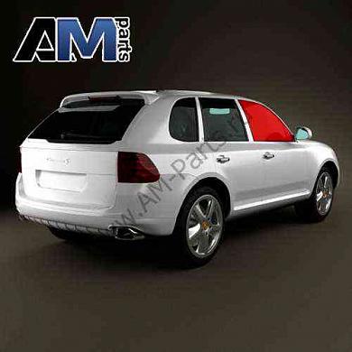 Стекло передней двери правое Кайен 95554251204