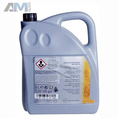Масло АКПП 236.15 (5 л.) на Mercedes GLC 2015-2025 A0019897703AAA4