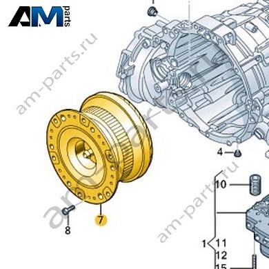 Гидротрансформатор VAG 0D5323571AКупить гидротрансформатор 0D5323571A для Фольксваген/Ауди/Шкода- гарантия наличия