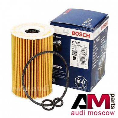 Фильтр масляный Тигуан 2.0 TDI (110 л.с.) F026407023 Bosch (двигатель CFFD)