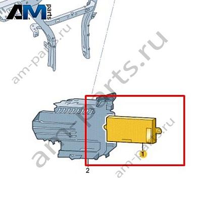 Блок управления климатической установки Volkswagen id3 2020-2024 1EA907727AAКупить блок управления климатической установки 1EA907727AA для Фольксваген id3 2020-2024- гарантия наличия