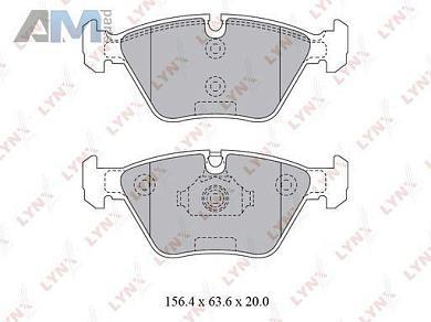 Колодки тормозные передние LYNX для BMW X3 E83 2006-2010 BD-1427