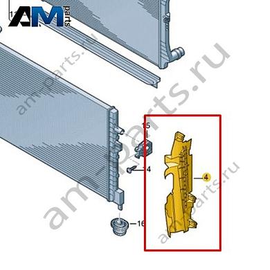 Воздуховод Volkswagen Scirocco 2015-2018 1K8121283EКупить воздуховод 1K8121283E Фольксваген Сирокко 2015-2018- спец. Цена
