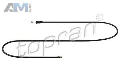 Трос замка капота задний (112278) TOPRAN для Volkswagen Passat B5 (1997-2005)
