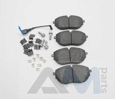 Тормозные колодки передние (для R17) для Volkswagen Caravelle T6 7LA698151E