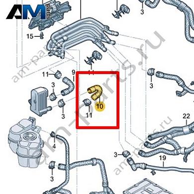 Шланг системы охлаждения Volkswagen id3 2020-2024 1EA121057JКупить шланг системы охлаждения 1EA121057J Фольксваген id3 2020-2024- минимальная цена