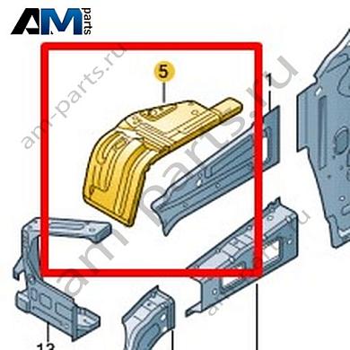 Колесная арка Volkswagen AMAROK 2017-2022 2H6805116Купить колёсную арку 2H6805116 Фольксваген Амараок 2017-2022- спец. Цена