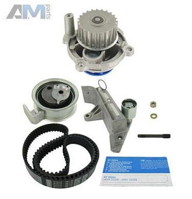 Комплект замены ремня ГРМ с помпой SKF (VKMC019182) Volkswagen B5 (1997-2005) 1.8T
