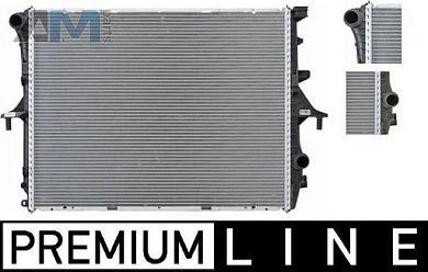 Радиатор охлаждения двигателя MAHLE/KNECHT (CR571000P) для Volkswagen Touareg I (2003-2010) 3.0TDI