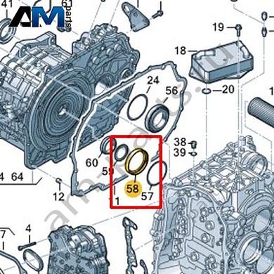 Выжимной подшипник VAG 0DD141165AКупить выжимной подшипник 0DD141165A для Фольксваген/Ауди/Шкода- гарантия наличия