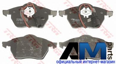 Колодки тормозные передние Шкода Суперб I GDB1307 TRW