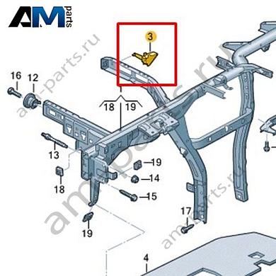 Держатель Volkswagen id3 2020-2024 10C858029Купить держатель 10C858029 Фольксваген id3 2020-2024- гарантия наличия