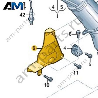 Держатель Volkswagen AMAROK 2017-2022 2H6253128BКупить держатель 2H6253128B Фольксваген Амараок 2017-2022- минимальная цена