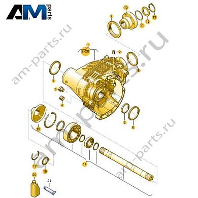 Раздаточная коробка VAG 0AX409053Купить раздаточную коробку 0AX409053 на Фольксваген/Ауди/Шкоду- спец. Цена