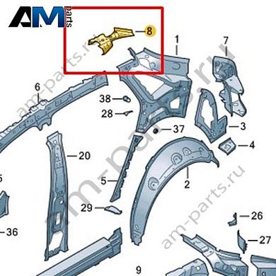 Усилитель крепления ремня безопасности Volkswagen id4/id5 2021-2024 11A809114AКупить усилитель крепления ремня безопасности 11A809114A для Фольксваген id4/id5 2021-2024 на выгодных условиях