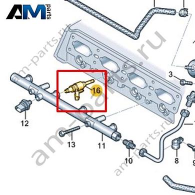 Топливная форсунка VAG 06G906036ACКупить топливную форсунку 06G906036AC для Фольксваген/Ауди/Шкода на выгодных условиях