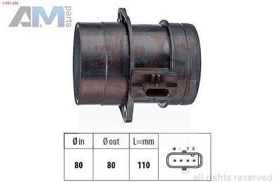 Расходомер воздуха EPS (1991446) Audi A4 (B9) Рестайлинг 2.0TDI